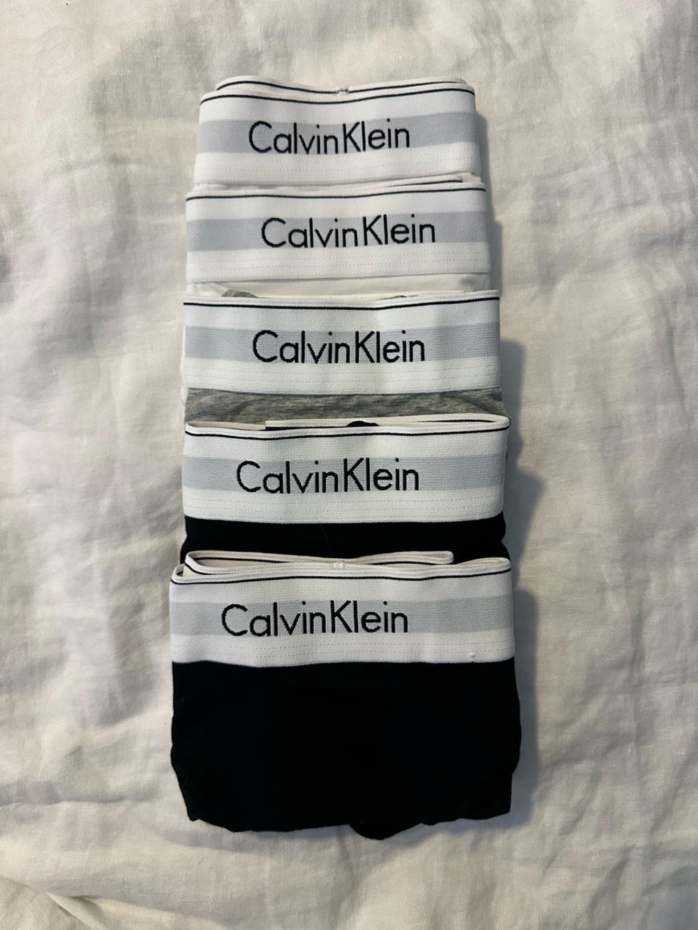 Calvin Klein Women’s Bikini Panties - White, Gray, Black